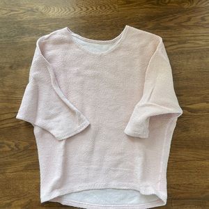 Pink American apparel sweater